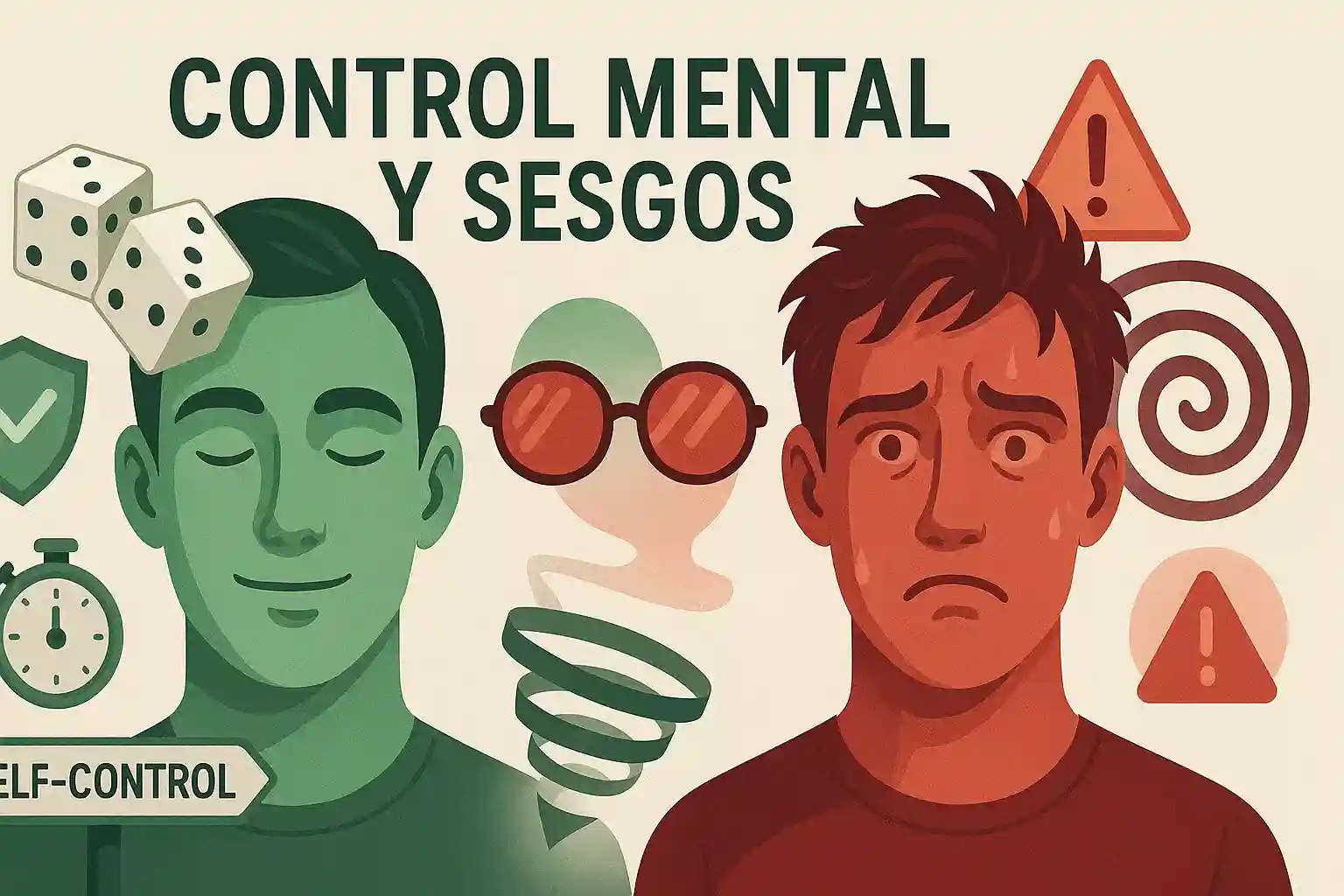 Control mental en apuestas - Sesgos cognitivos, persecución de pérdidas y gestión emocional
