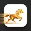 Icono de carreras de caballos virtuales