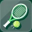 Icono de tenis virtual