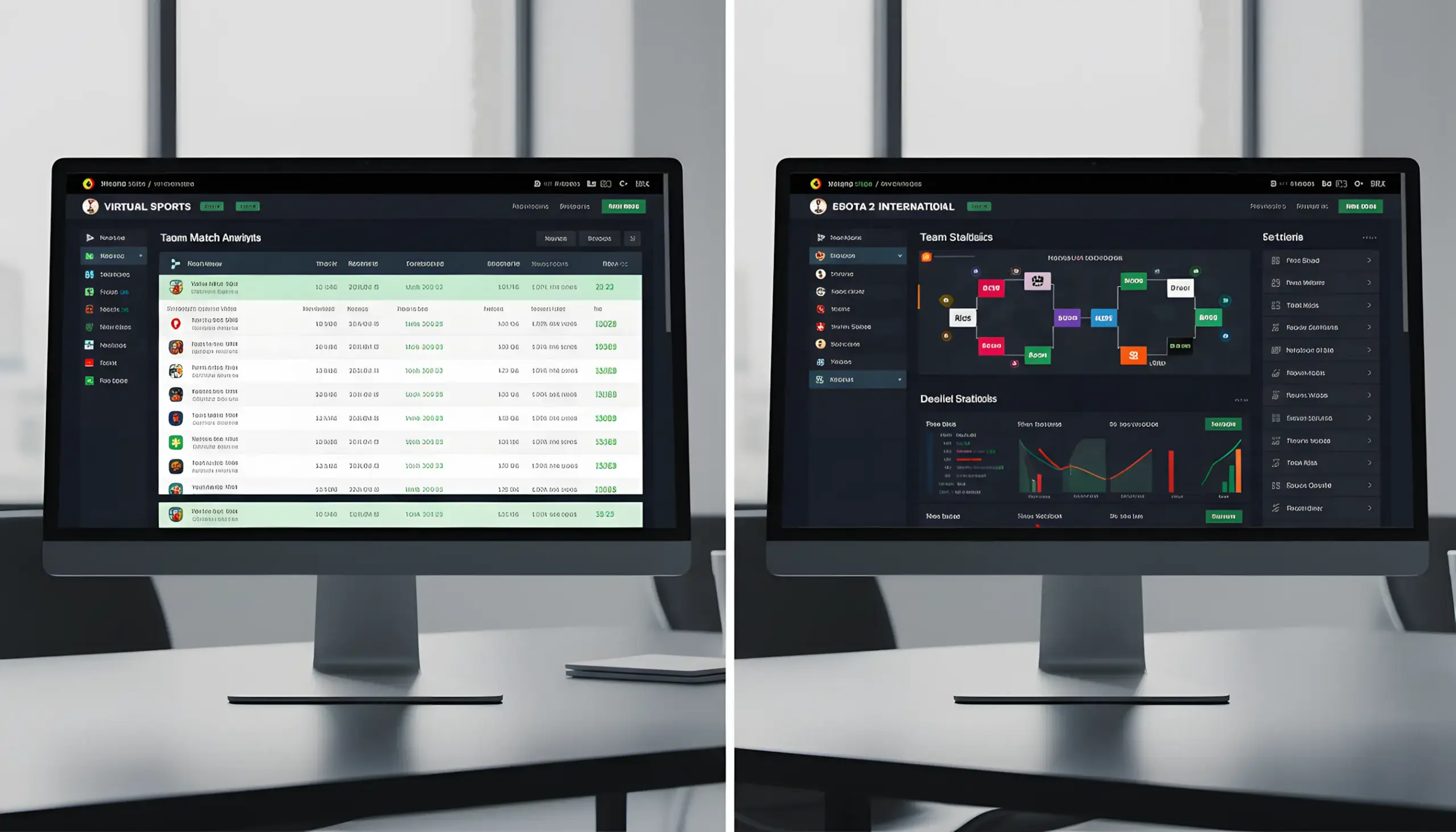 Diferencias en mercados de apuestas entre virtuales y eSports
